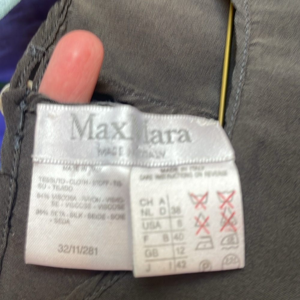 Max Mara silk blend blouse - Picture 6 of 6